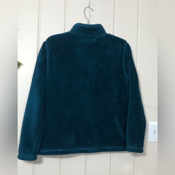 Shenanigans Hunter Green Fleece Jacket
Size Small 4 - 6
Zipper Close - 2 Pockets - Picture 8 of 13